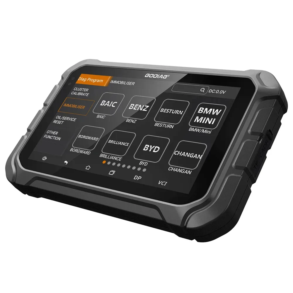 GODIAG GD801 Support Mile-age Correction OBDII Cluster Calibration Correction Tool Auto Key Programmer PK OBDSTAR X300M GD801