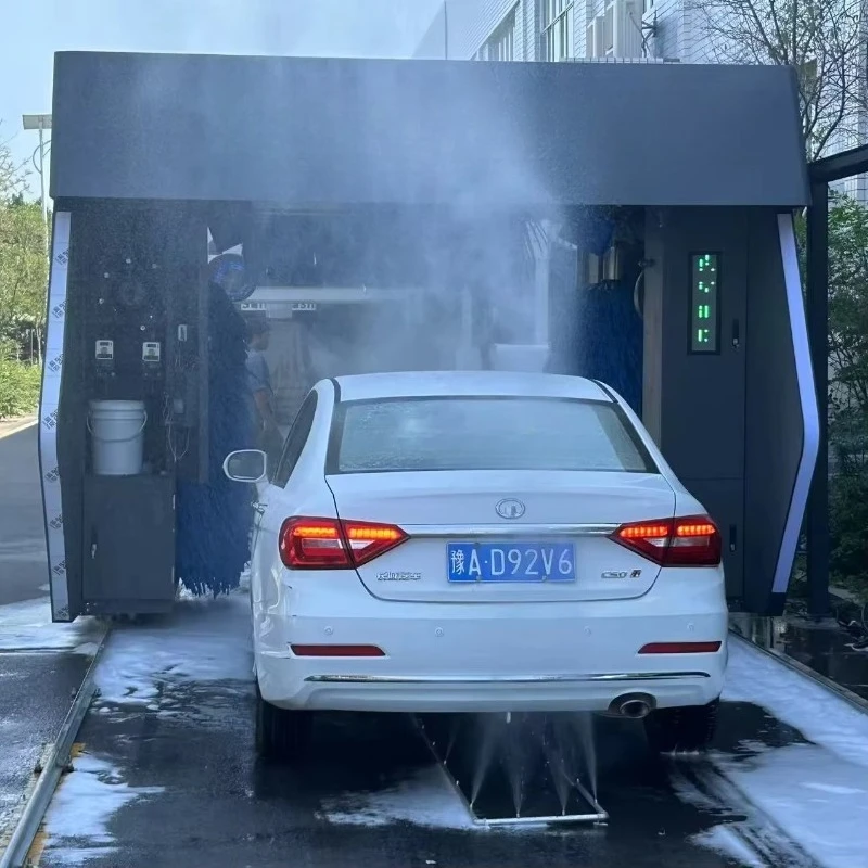 High Pressure Frequency Conversion Silent Air Dryer Touchless Automatic Car Wash Machine For Commercial Car Wash Station