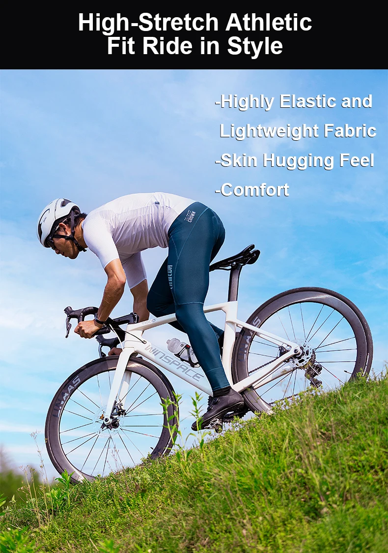 LAMEDA Herren-Radhose mit 6-Stunden-Gel-Polster, atmungsaktiv, feuchtigkeitsabsorbierend, professionelle Fahrradhose für Straßen- und MTB-Räder. – Detail 3