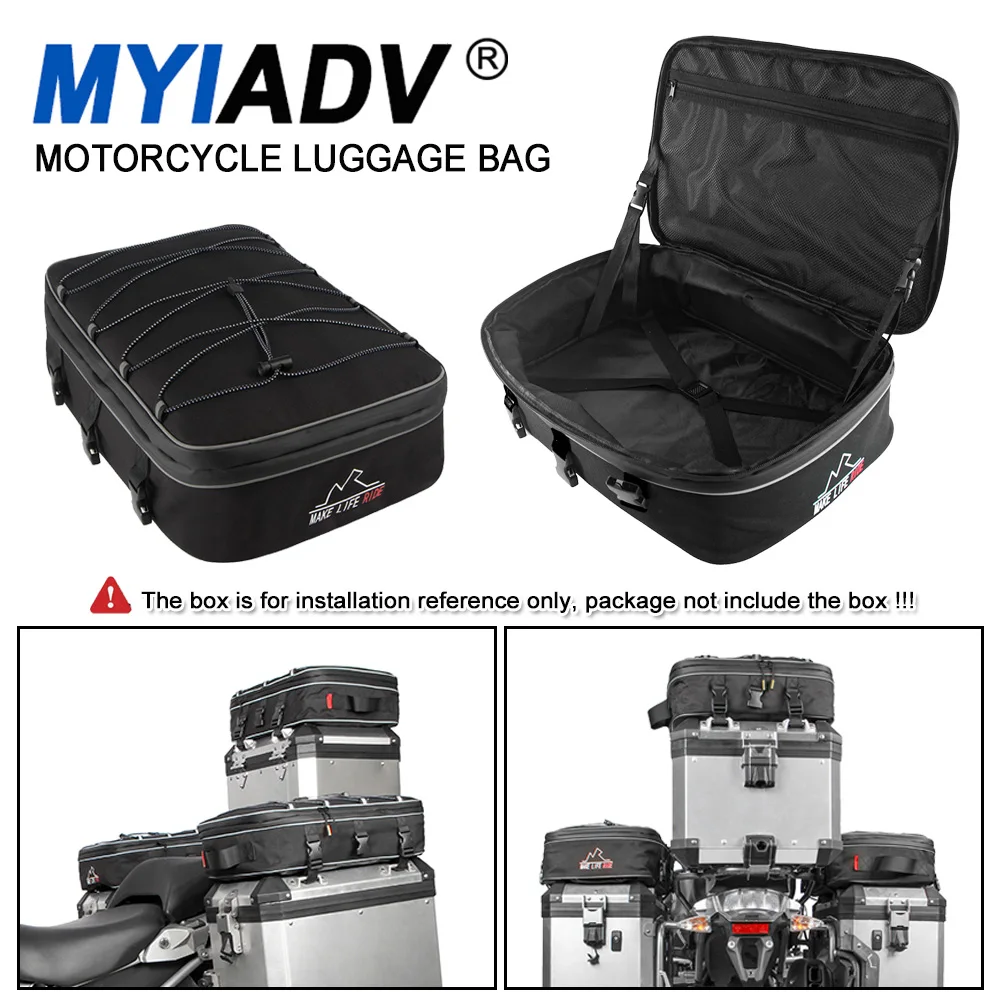 

Motorcycle Saddlebag For F850GS Adventure R1200GS R1250GS F750GS G310GS Rack Carrier Storage Reflective Duffle Luggage Bag