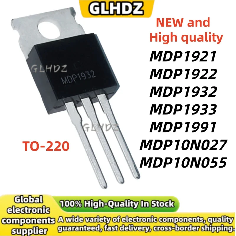 NEW Original 10UNITS MDP1921 MDP1922 MDP1932 MDP1933 MDP1991 MDP10N027 MDP10N055 in stock TO-220