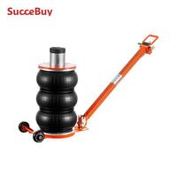 SucceBuy Air Jack 3/5 Ton Pneumatic Lifting Jack with Heightened Column Adjustable Handle Thick Rubber Pad for Sedan, SUV Pickup