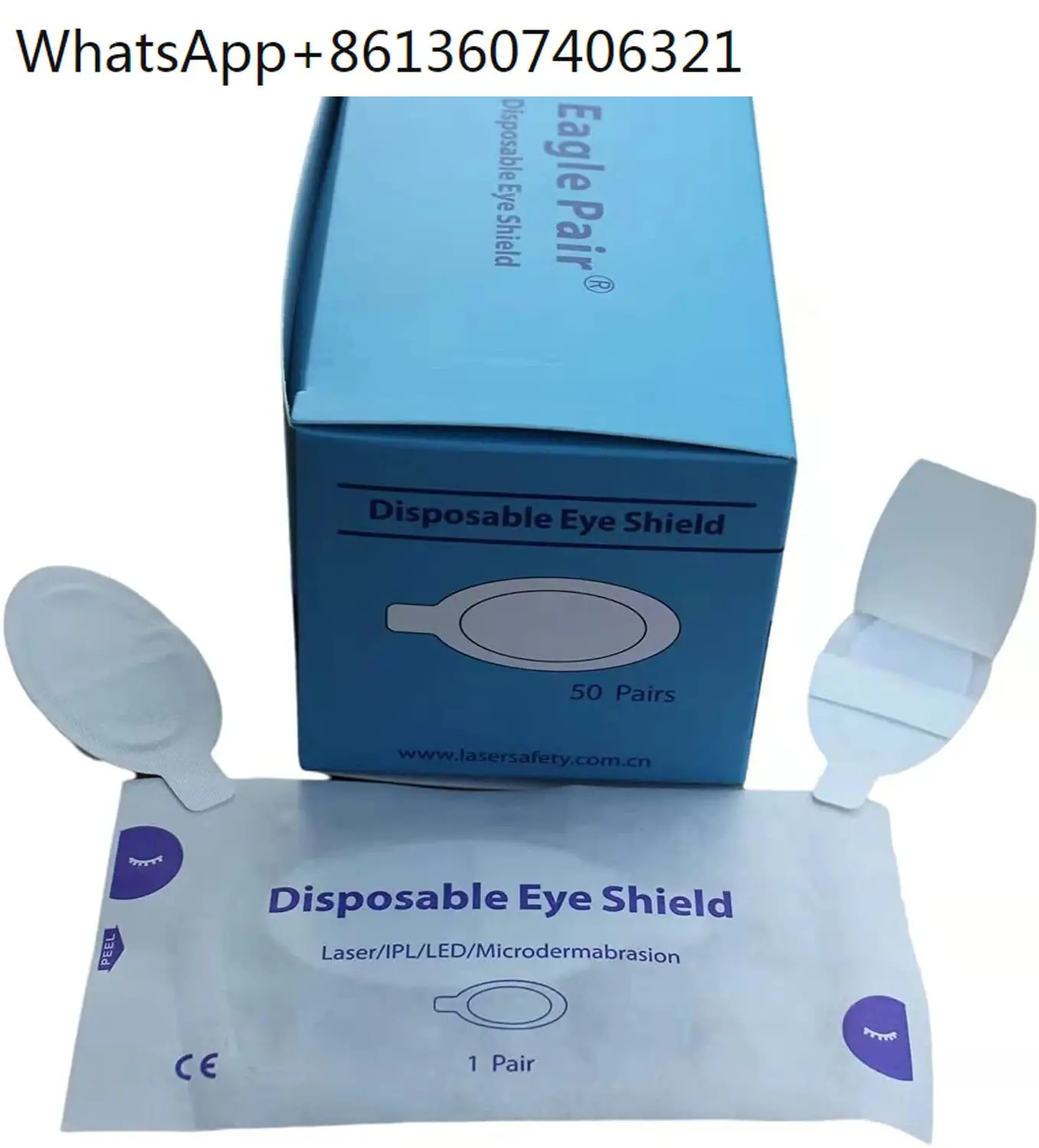 Protector ocular desechable para invitados de belleza, protección ocular, 190nm-11000nm OD7