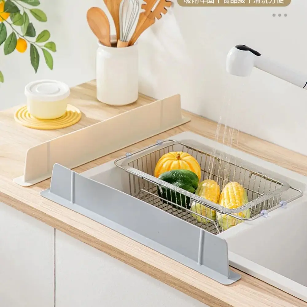 

Anti-Splash Anti-Splashing Water Plate Splash Guard Extended Sink Sink Water Splash Guard Waterproof Oil-Proof