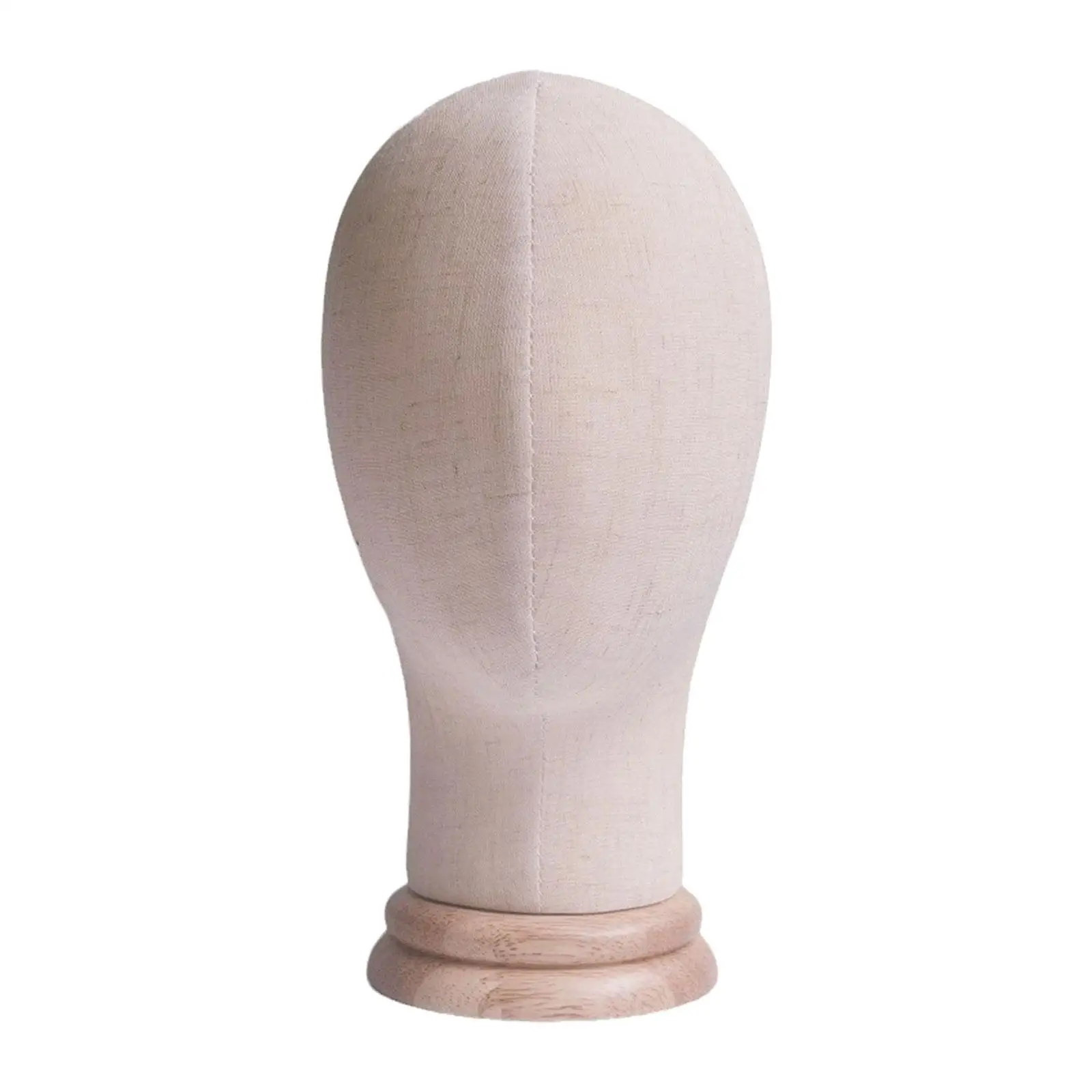 Hat Display Holder, Children Mannequin Head Model ,Tabletop with Wood Base for Home Salon Beginner Stylist Hairdresser