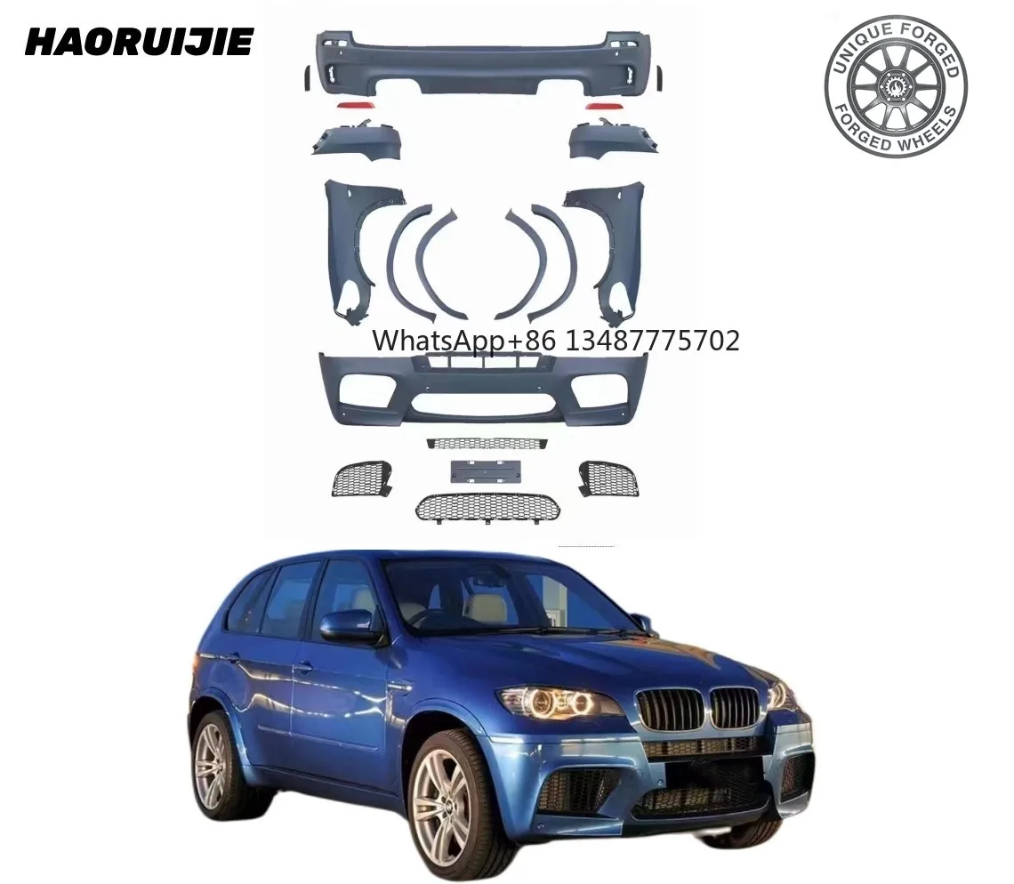 New Style X5M F95 Body Kit for BMW X5 G05 2019-2022, G05 to F95 Facelift Conversion Kit