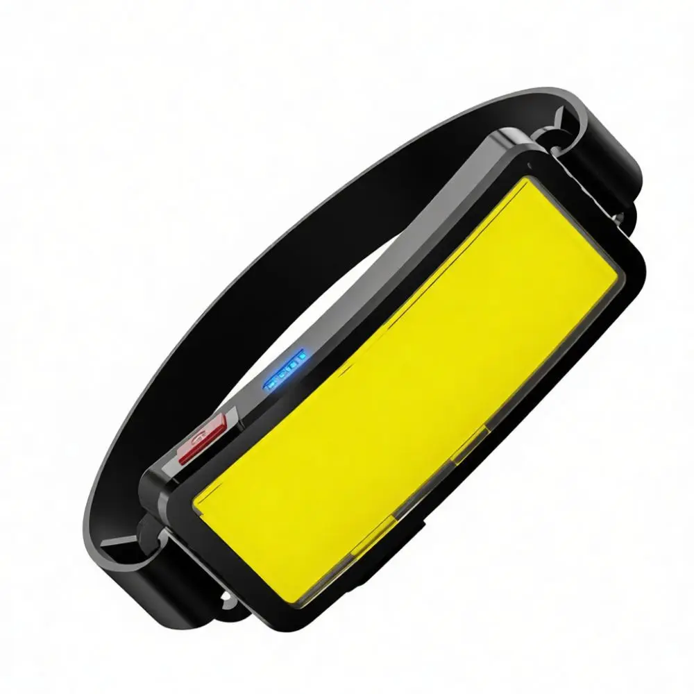 Hands Free COB Headlamp Rechargeable LED Flashlight For Outdoor Camping Hiking Night Fishing Routine Tasks