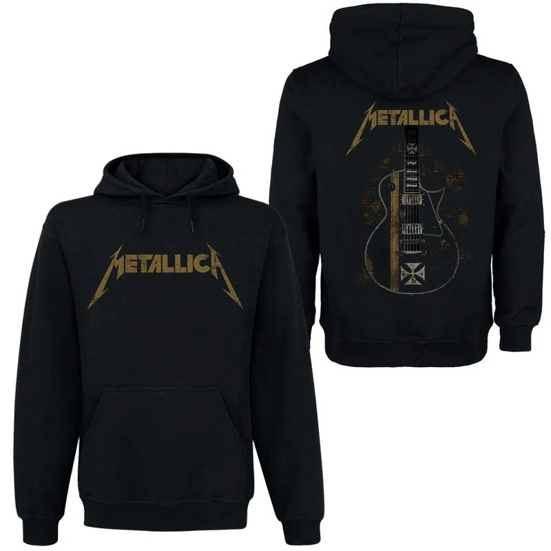 2026 Neues, seltenes METALLICA Rock Dark Style Album-Set, langärmeliges Kapuzensweatshirt für Herren und Damen aus Europa und Amerika – Detail 19