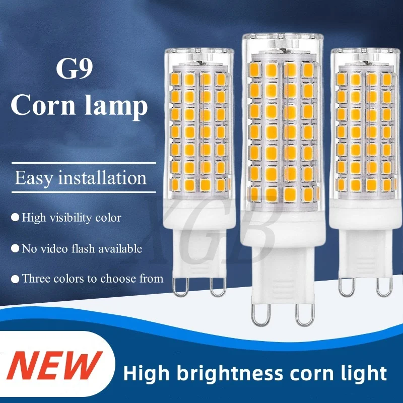 

G9 led bulb 5W 7W 9W 12W 15W 18W 20W 220V 240V G9 led lamp SMD2835 G9 LED Corn light Replace 30W 40W 50W 70W 80W halogen light