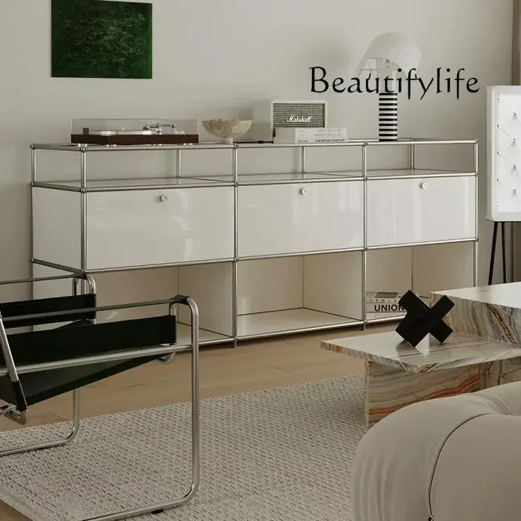 YX Luxury Unique Modern Cabinets Postmodern Craft Customizable Living Room Cabinet Creative Armarios Para Salón Lounge Furniture