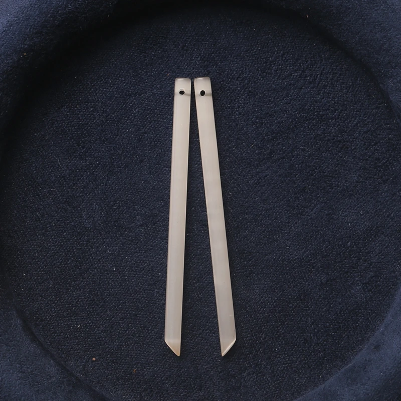 

Женские полудрагоценные серьги-тазофаны ручной работы, бусины, ювелирные аксессуары, подарок, легкий вес 55x3 мм, 2,8 г