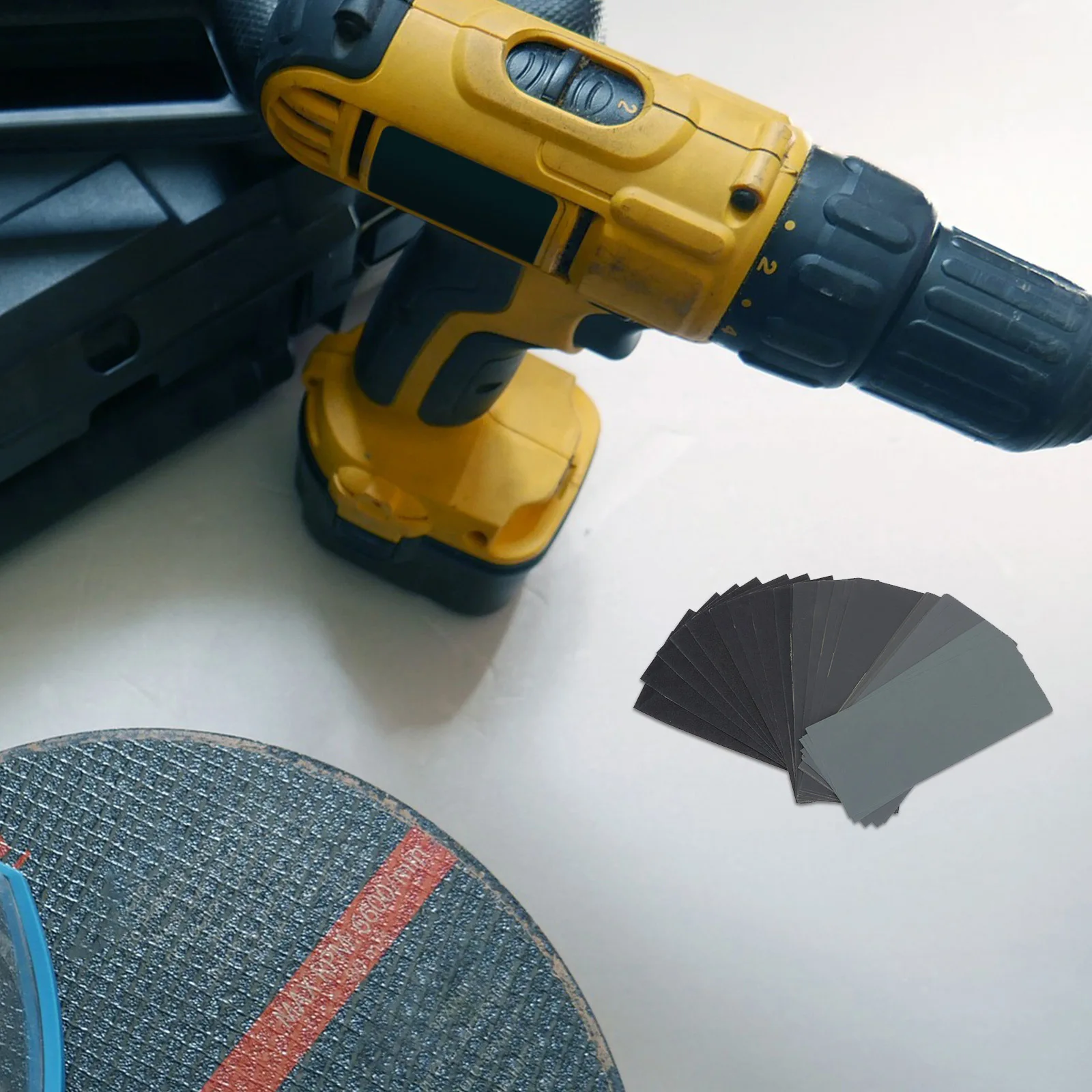 

42 шт. листы шлифовальной бумаги 120-3000 зернистость в ассортименте для влажной и сухой мебели для деревянной мебели, ремонта автомобилей, полировальная наждачная бумага