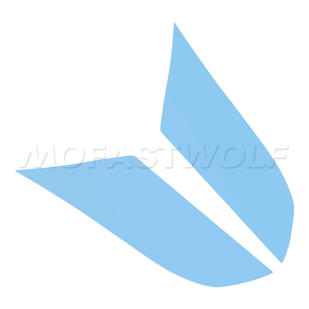 PVC Motorcycle Headlight Lamp Film Transparent Light Tint Sticker for For Honda CBR600RR F5 2007-2012 Models