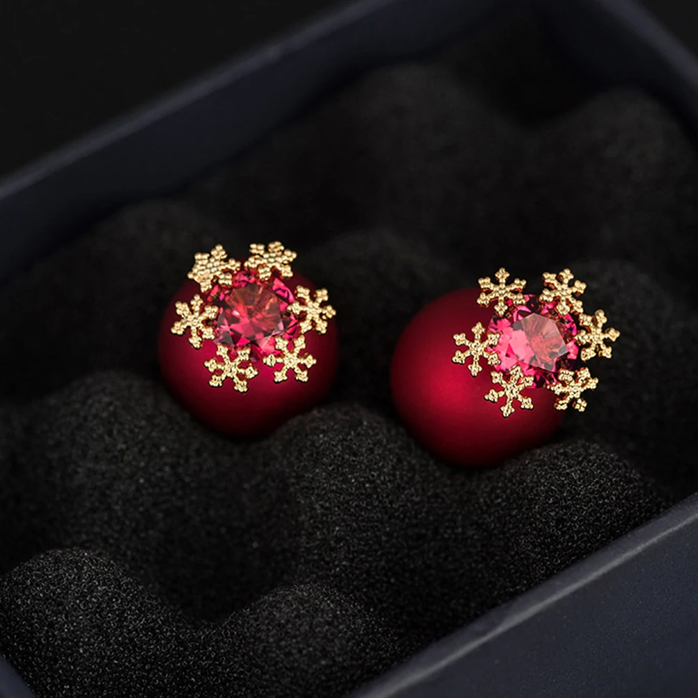 

Earrings Birthday Party Women Studs Fashionable and Versatile Celebration