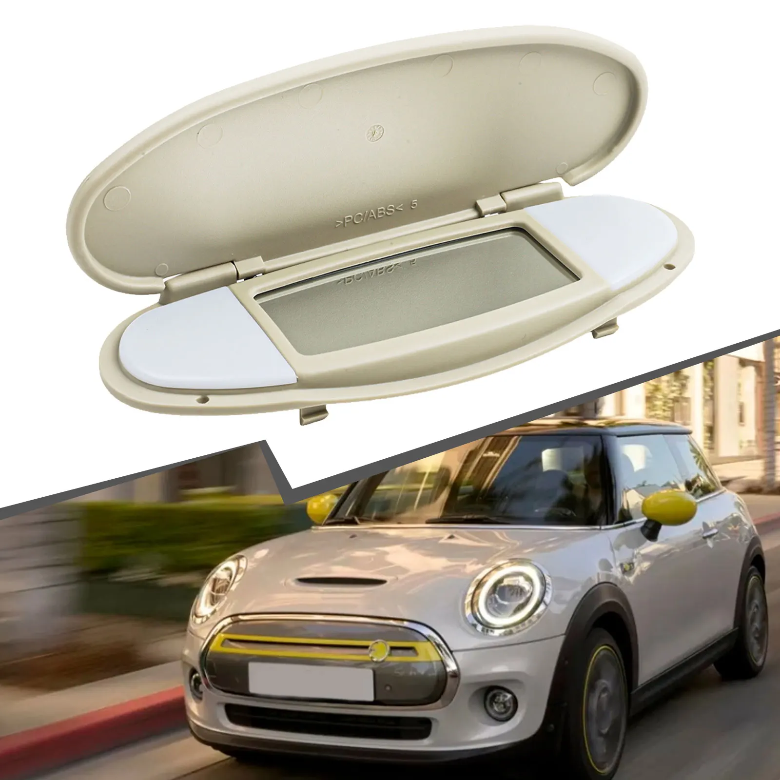 Mirror Cover Sun Visor 1 Pcs ABS Car Accessories For BMW for mini R55 R56 R60 High Quality With Lampshade With Lens