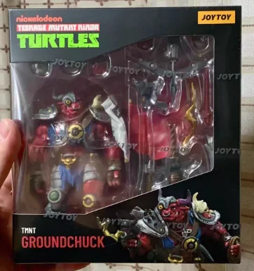 

Original JOYTOY TMNT-Groundchuck Action Figure Model Toys Gift