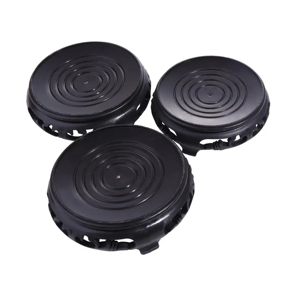 Creative Plastic Flowerpot Base Thickened Round Flowerpot Tray Antiqued Resistant To Corrosion Flowerpot Mat Patio