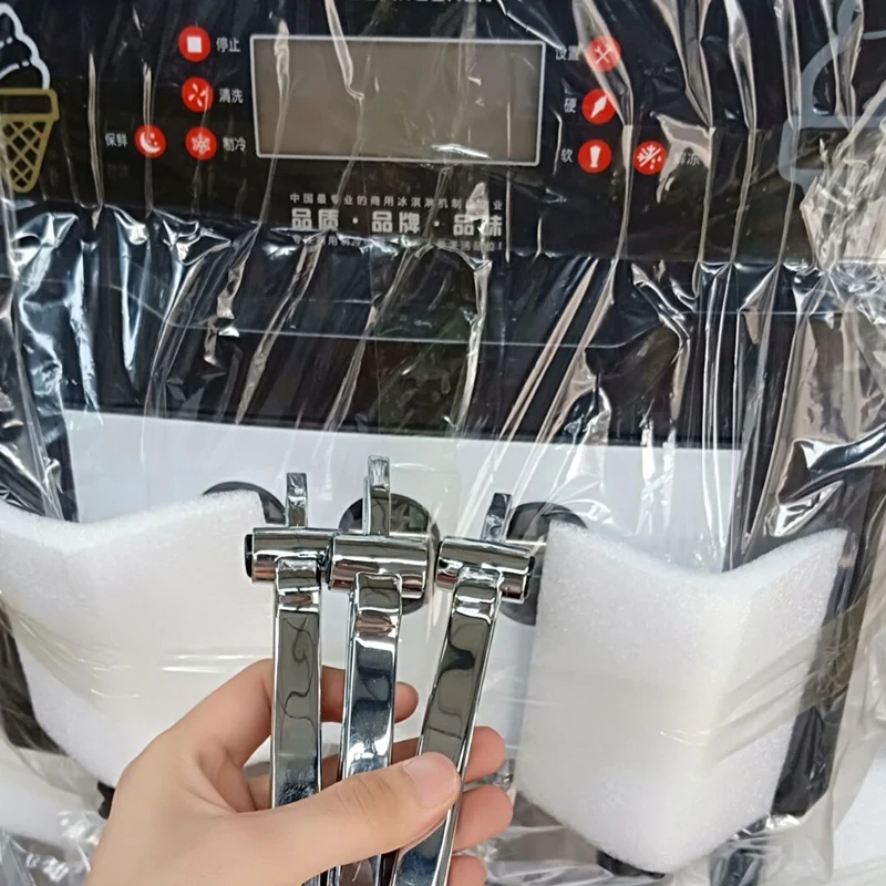 Коммерческая машина для мягкого мороженого, полностью автоматическая машина для мороженого, вертикальная машина для мороженого с сладким конусом