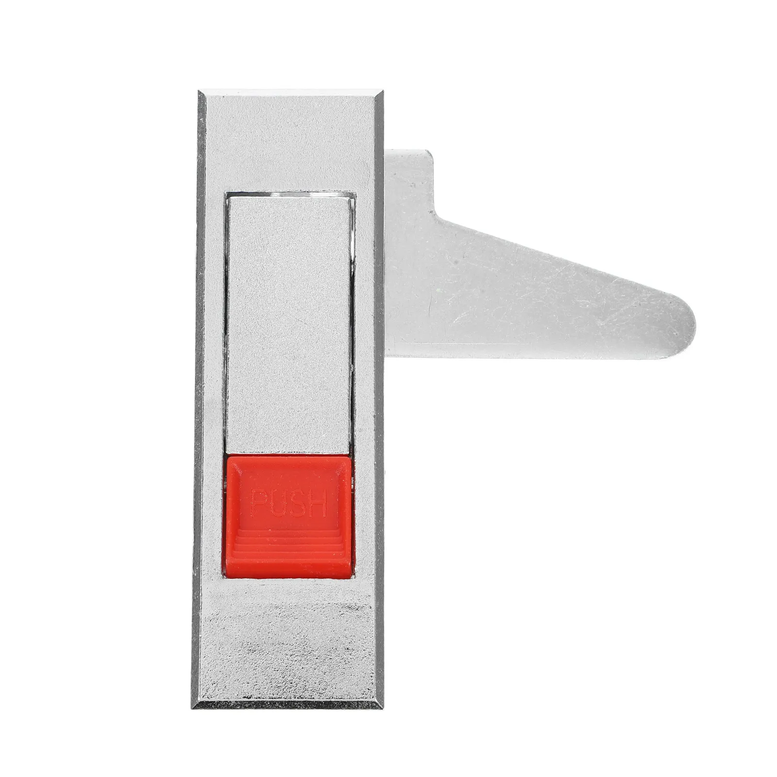 Glass Cabinet Lock Zinc Alloy No Drilling Easy Install Anti Theft Showcase Lock for Home Office Display Security