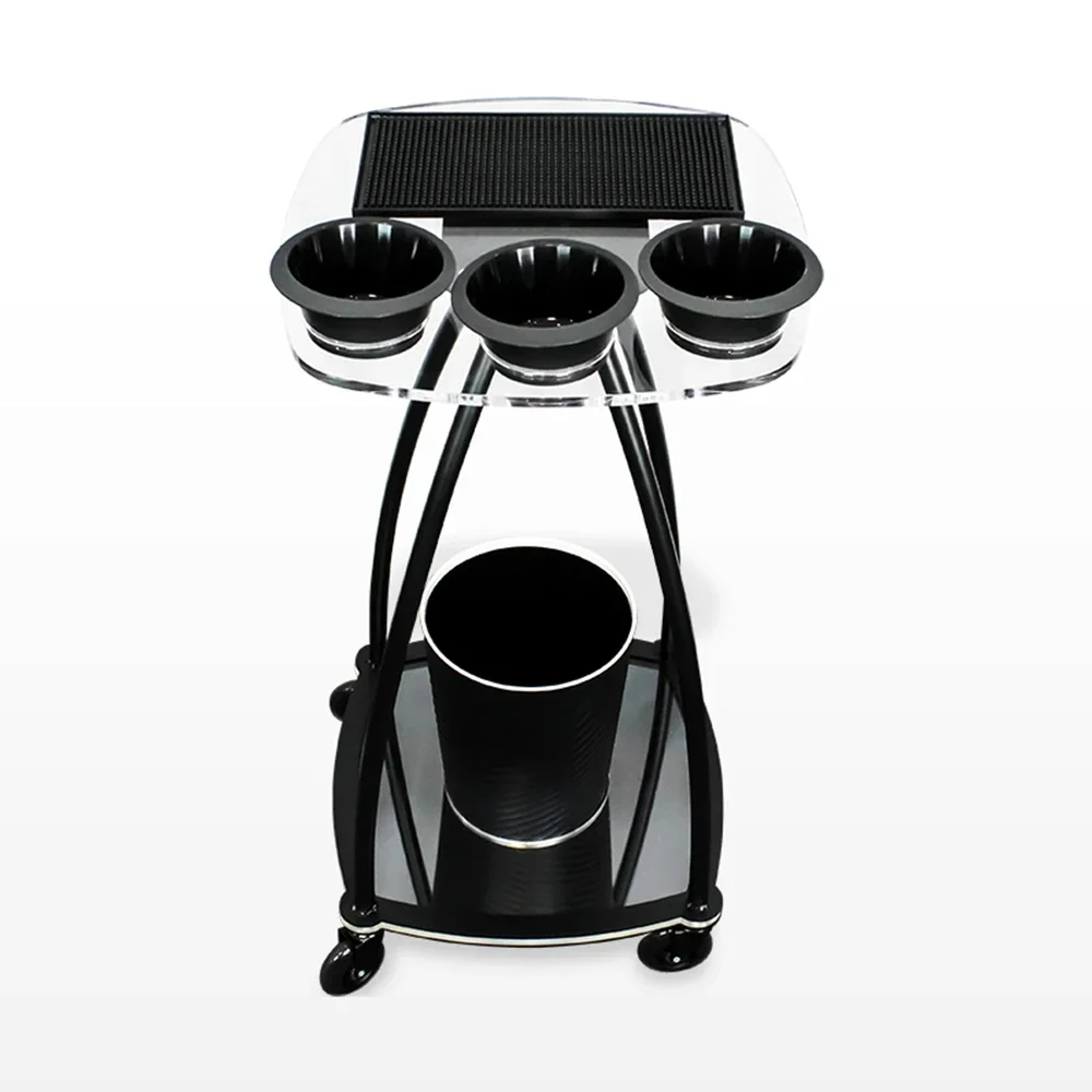 

Salon Hairdressing Tool Rolling Trolley Cart Popular Spa Barber Hair Beauty Salon Equipment Trolley