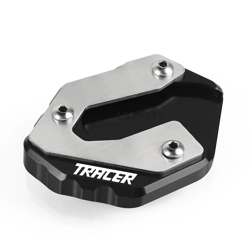 2024 FOR YAMAHA Tracer 900/Tracer 900 GT 2023 TRACER 900GT Motorcycle Side Stand Enlarge Pad Kickstand Support Extension Plate