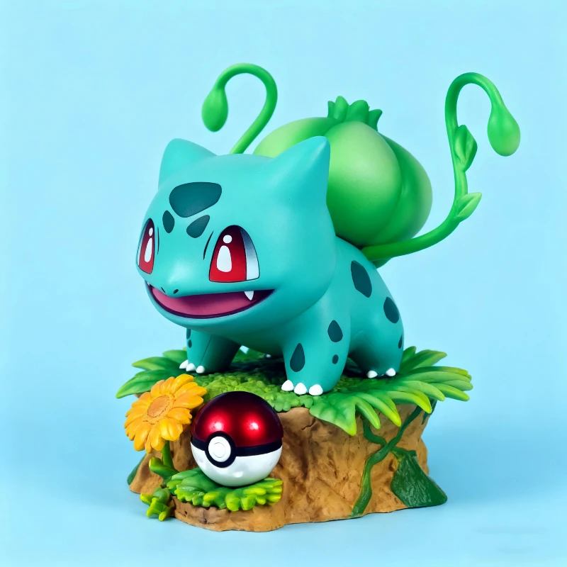 

Статуя Бульбазавра - Коллекционная фигурка PokéMon - ПВХ в стиле аниме - Милый декор для рабочего стола - Идеальный подарок для фанатов и тренеров