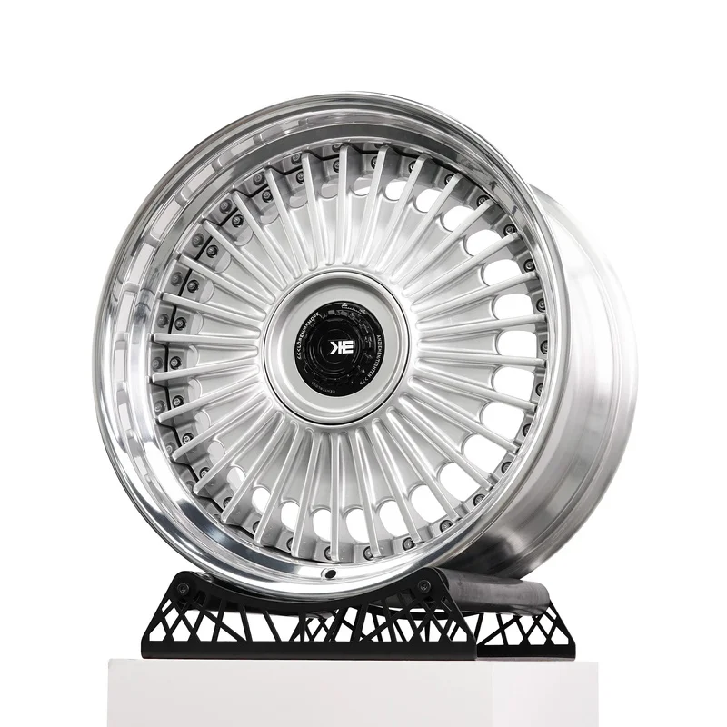 High Quality 2 Piece T6061 Forged Deep Dish Alloy Wheel Hubs 18-24 Inch 5X112 5X114.3 5X120 Auto Modification Spare Parts 4