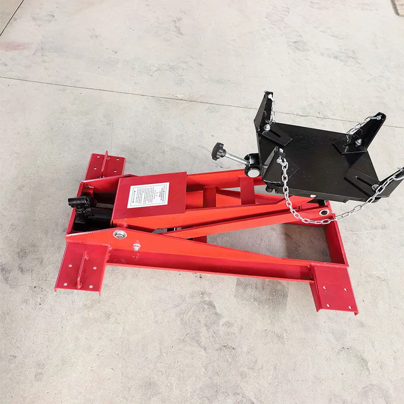 3 Ton Heavy Duty Transmission Jack Truck Gearbox Support Low Position Transporter Garage Repair Tool