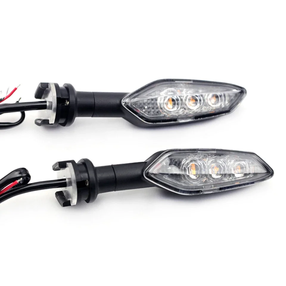 LED 12 فولت مقاوم للماء دراجة نارية بدوره إشارات مؤشرات مصباح لياماها MT09 MT07 MT FZ FZ8 FZ6 03 07 09 10 15 125 XJ6 الراسم 700
