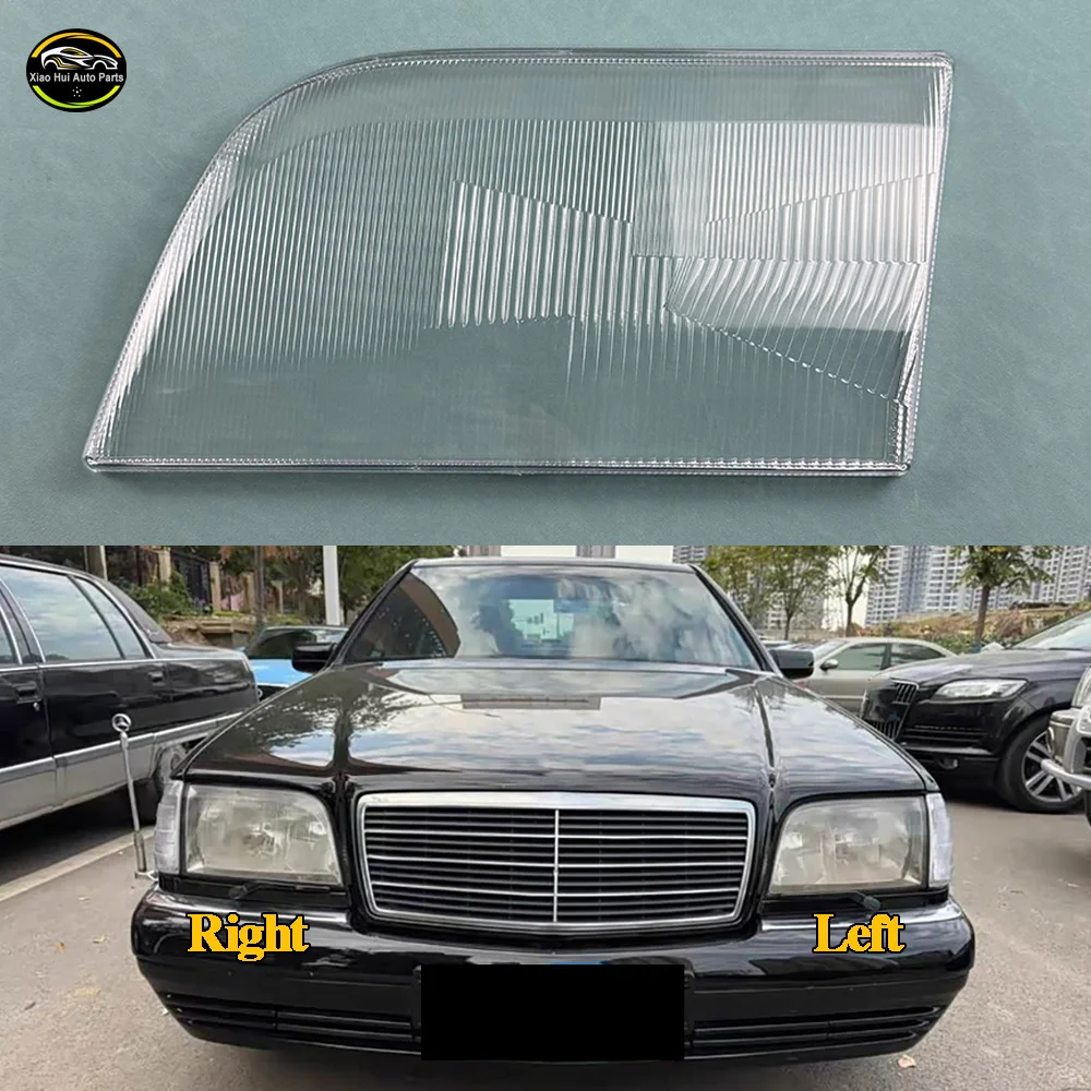 

For Benz S-Class W140 1994 1995 1996 1997 1998 Transparent Headlight Cover Lampshade Lamp Lens Shell Headlamp Housing Plexiglass