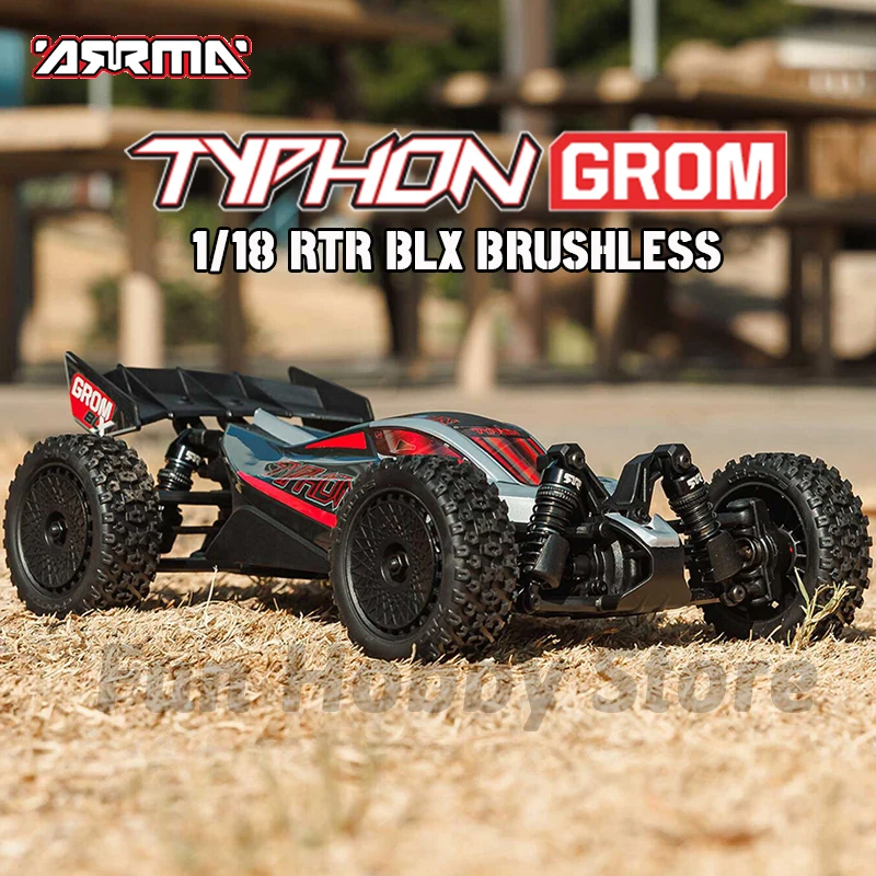 ARRMA TYPHON GROM 223S BLX BRUSHLESS ARA2306S ARA2306 SMALL SCALE RC Electric Remote Control Model Car Buggy Children's Toys