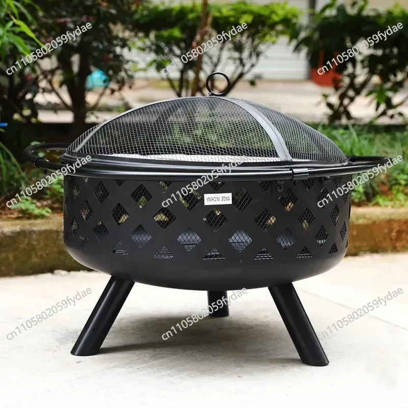 Directly from the manufacturer Thickened Bold  Portable Outdoor Round BBQ Grill Charcoal BBQ BBQ Grill