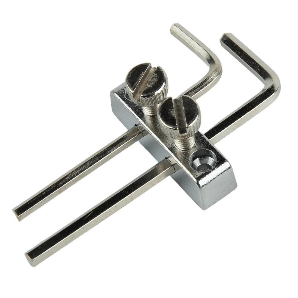 Electric Guitar Tremolo Hex Wrench Holder - Headstock Mounted Tool - Metal Construction - Convenient and Practical