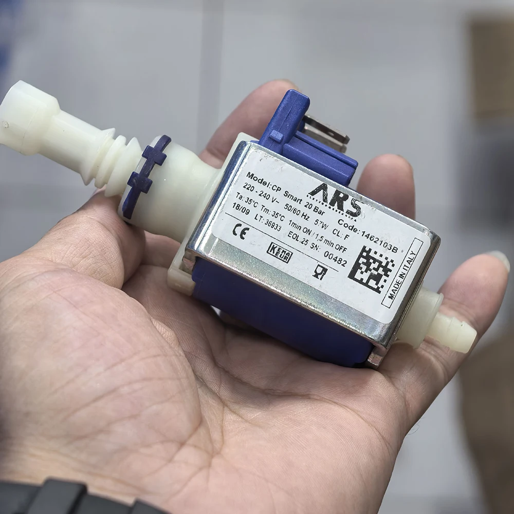 Italy ARS CP Smart 20 Bar AC 220V-240V 50/60HZ 57W Water Electromagnetic Plunger Pump Solenoid Pump For Coffee Machine