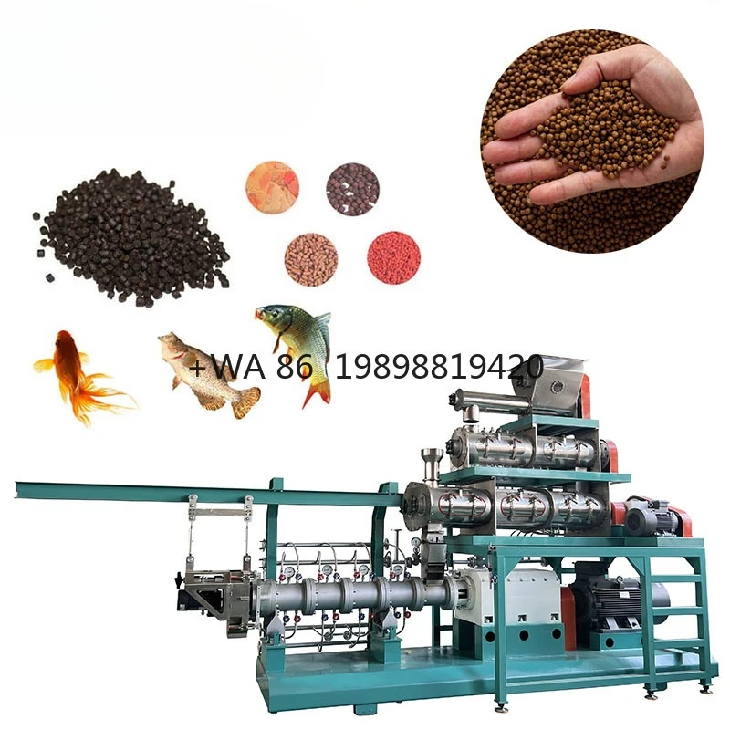 Making Processing Machine Catfish Carps Koi Floating Fish Feed