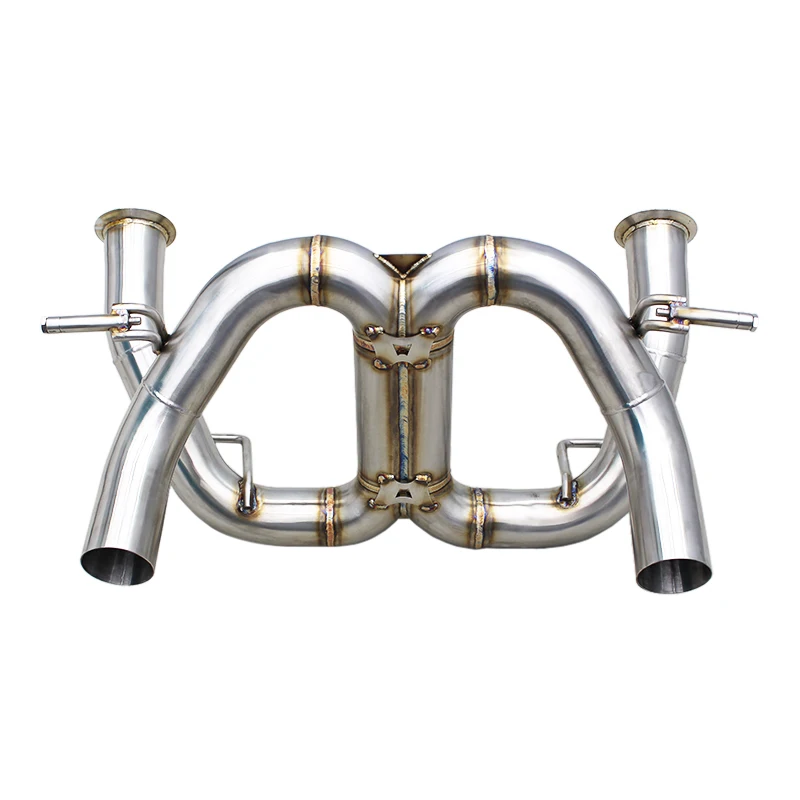 Auto Straight Through SUS304 Catback For Lamborghini Aventador SVJ 6.5L 2011-2019 Enhanced Power Exhaust System