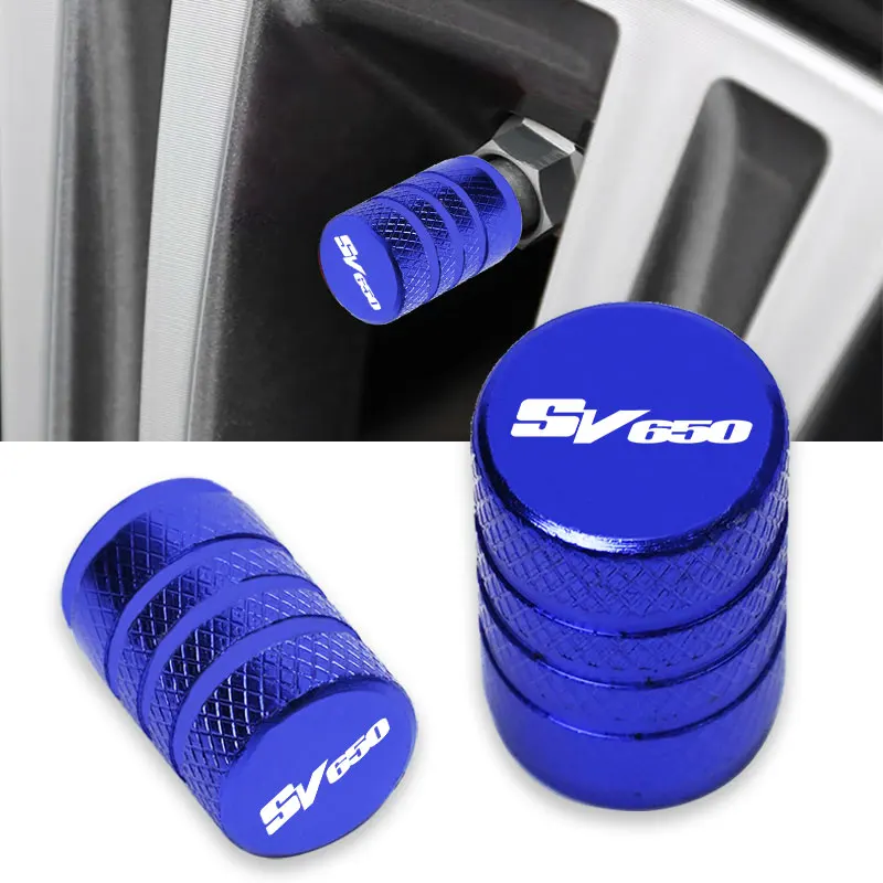 

For Suzuki SV650 SV650X SV 650 Motorcycle Accessories Wheel Tire Valve Caps Covers