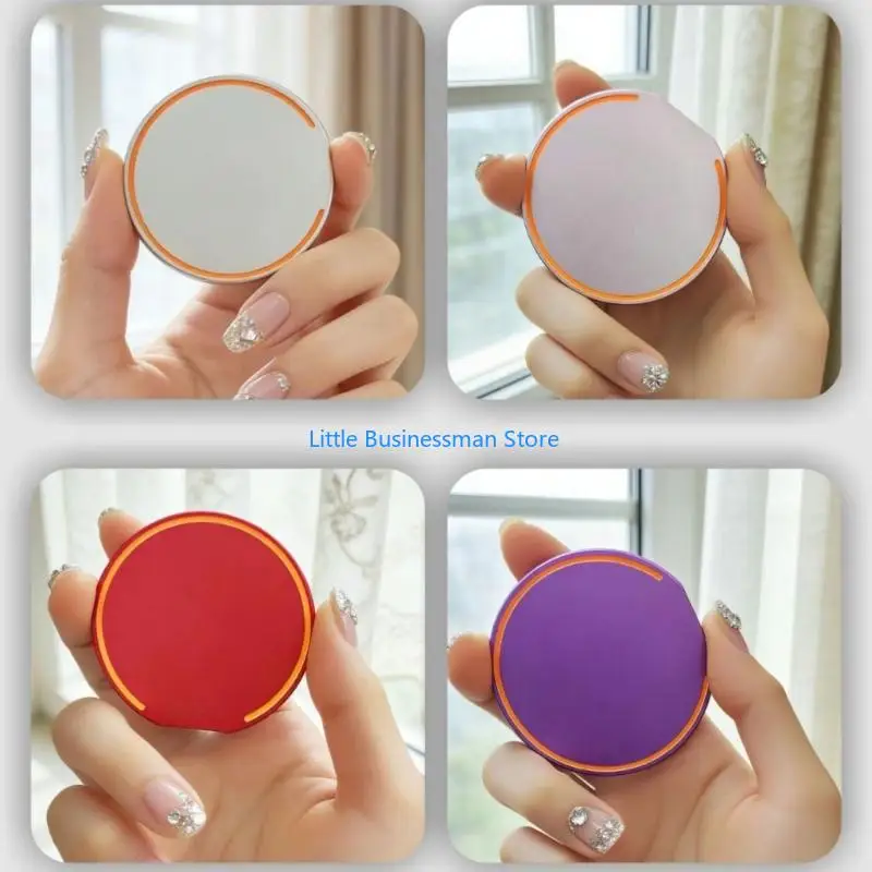 Aluminum Alloy Elegant Phone Holder And Makeup Mirror 5.7cm Design M76A