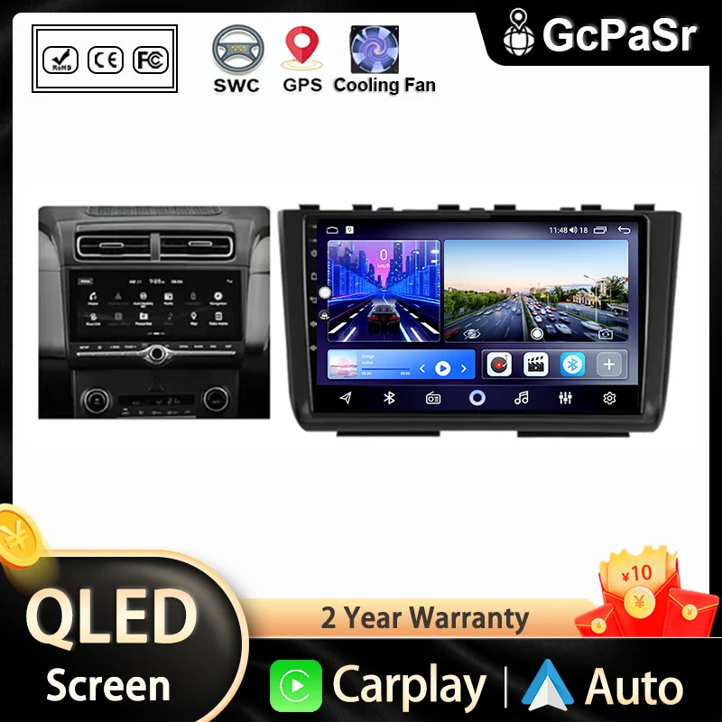 

Car Android For Hyundai Creta 2 IX25 2020 2021 GPS Navigation Dash Cam Multimedia Player High-performance CPU No 2din DVD Screen