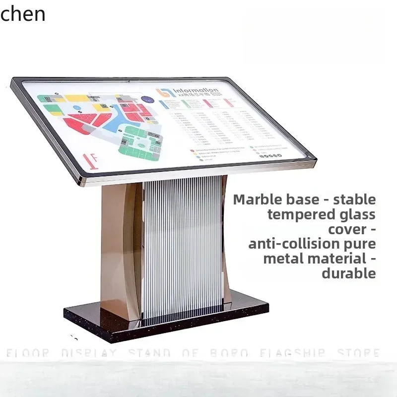 jt-a Floor-standing Master Plan Map Mall Vertical Guide Display Stand Index Hotel Lobby Sign