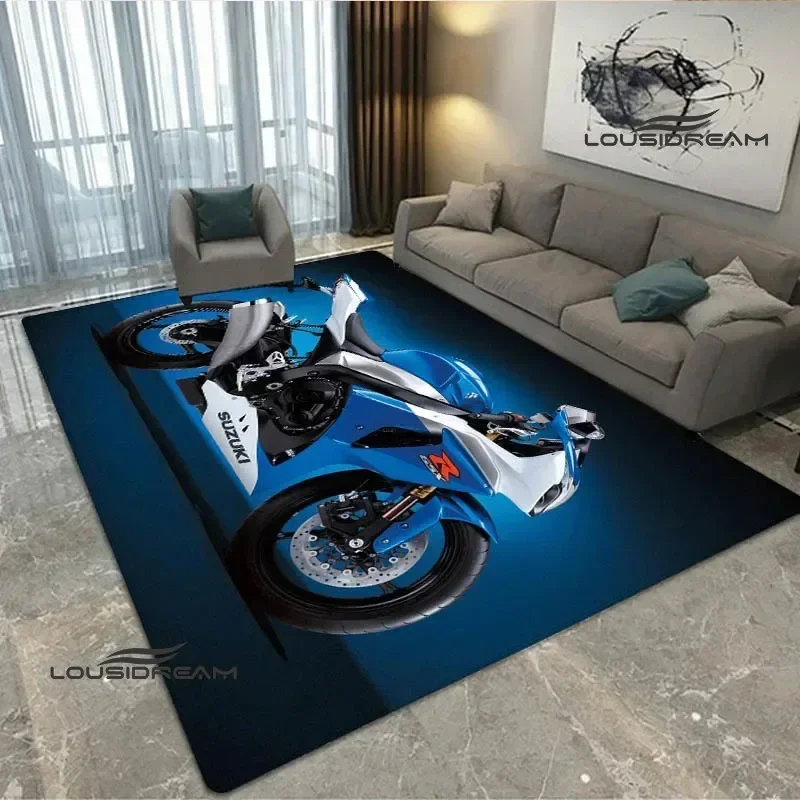 3D S-SUZUKI logoprinted carpets non-slip carpet Yoga mat area carpet outdoor carpet cute rug floor mats Birthday Gift