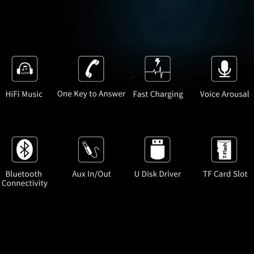 

Автомобильный комплект AEF2-G24 Bluetooth 5.0, FM-передатчик с функцией громкой связи, QC3.0, 2,0-дюймовый ЖК-дисплей, AUX-аудиоприемник, MP3-плеер