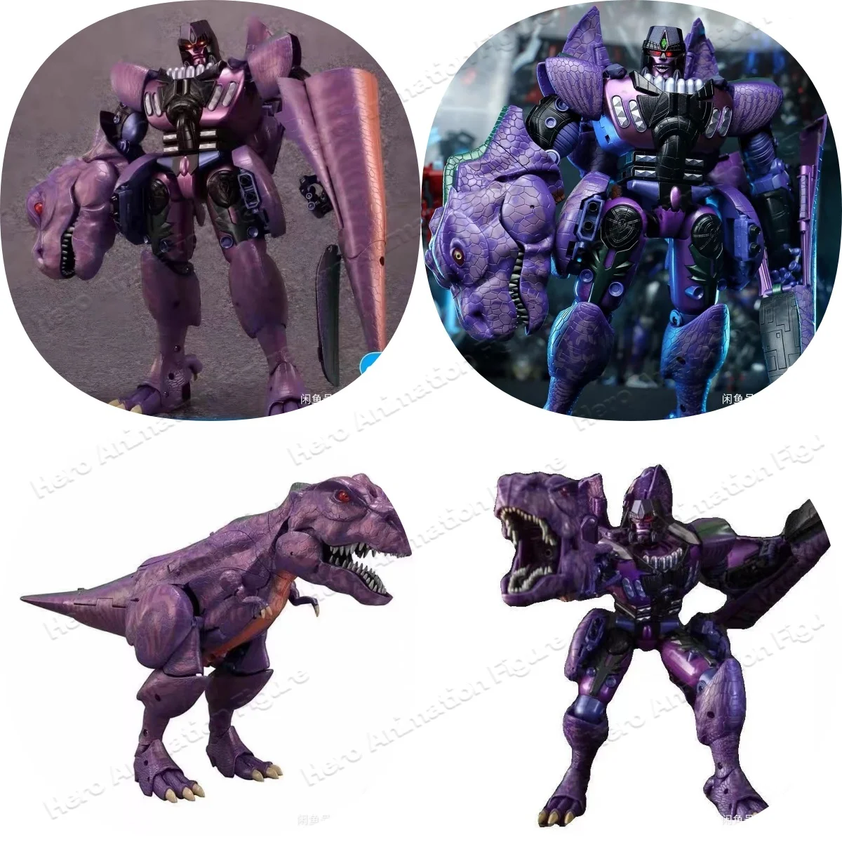 BW Beast Wars Transformation Toys Toysmage Megatron Masterpiece MP size 28cm NO Original MP43 Robot T.rex Model Action Figure
