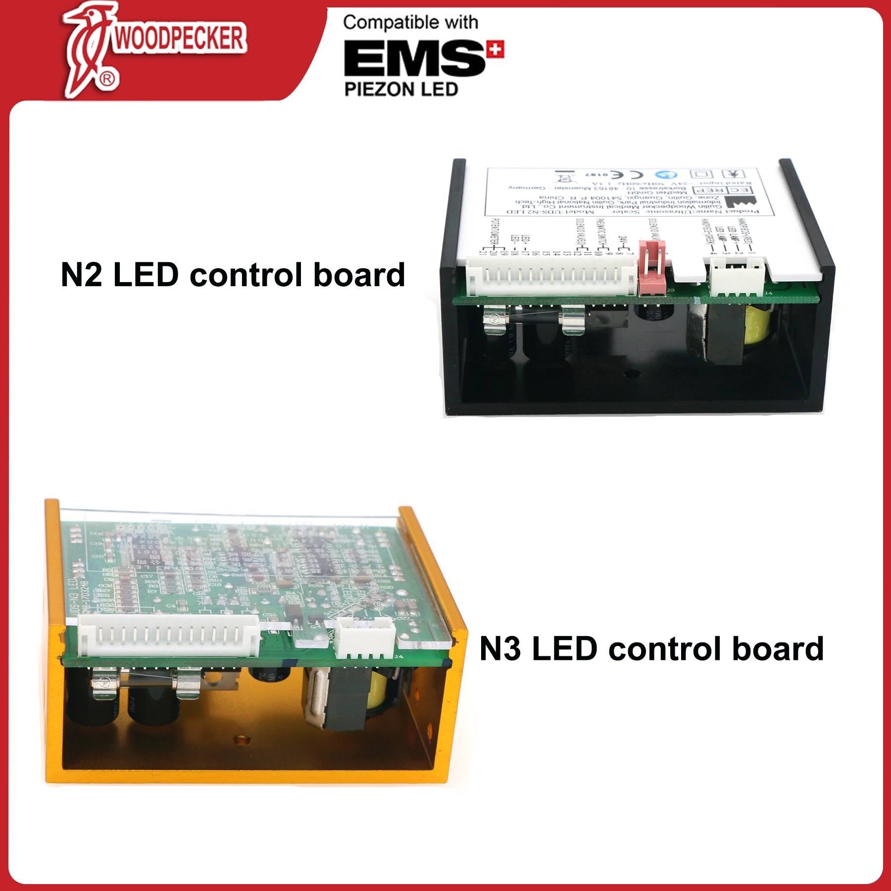 Stomatologiczny skaler ultradźwiękowy elektroniczny płyta sterowania N2/N3 V2/V3 wbudowany LED do wybielania czyszczenie zębów dentystów