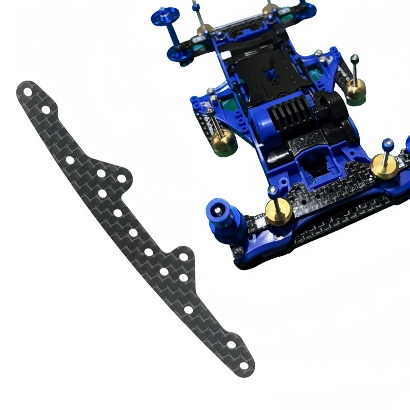 

Кронштейн для передних и задних направляющих колес из углеродного волокна 1.5MM HG 15242/15243/95600 Faucet/Phoenix Tail для деталей Tamiya Mini 4WD