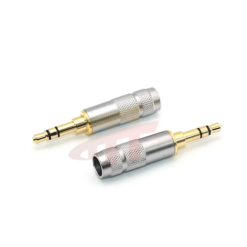 

50Pcs 3U Gold Plated 3.5mm 3 4 Pole Male 3.5 1/8'' Jack Stereo Plug Audio Solder AUX For DIY Repair Headphone Earphone Connector