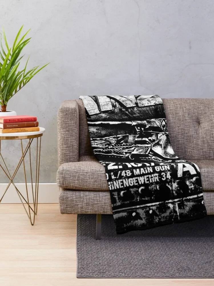 Panzer IV Throw Blanket wednesday Soft Beds sofa bed Plaid Blankets