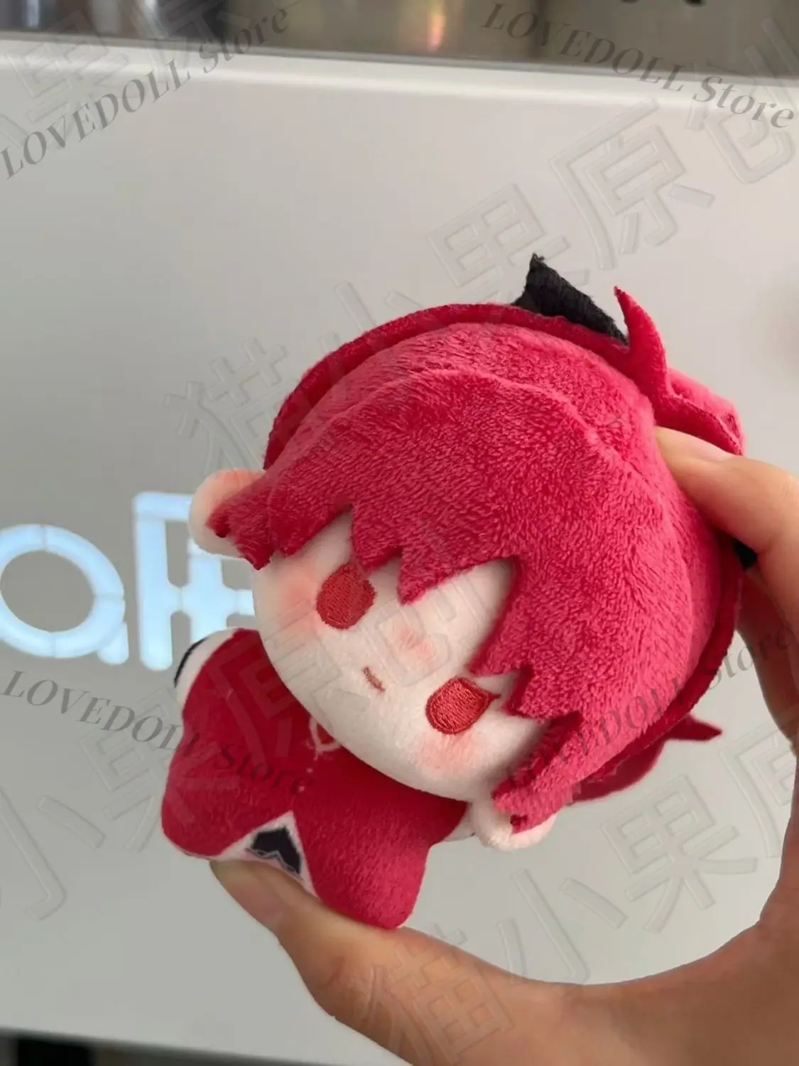 10Cm Game Puella Magi Madoka Magica Sakura Kyouko Pluche Pop Lichaam Hanger Cartoon Sleutelhanger Speelgoed Poppen Figuren Plushie Geschenken