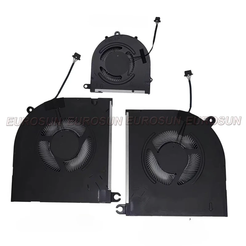 

Y+New For Alienware M18 M18X R1 P51E Laptop CPU GPU Cooling Fan NS55C15-22F26