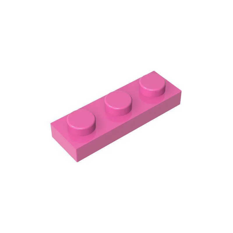 50 Stück 3623 1X3 Platte für Kinder-Bausteinspielzeug, kompatibel mit Montage, hochwertiges Geschenk. – Detail 23